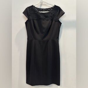 Elegant Black Lace Dress